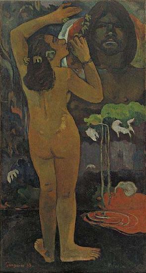 Paul Gauguin The Moon and the Earth (Hina tefatou, ', ', ', ', ', ', ', '), Spain oil painting art